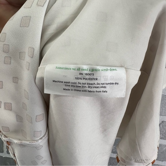 MM Lafleur Inez 1.0 dress mosaic print goldenrod/ivory, size 0 - Picture 7 of 11